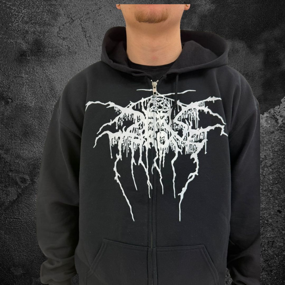 DARKTHRONE "TRANSILVANIAN HUNGER"ZIPPED HOODIE