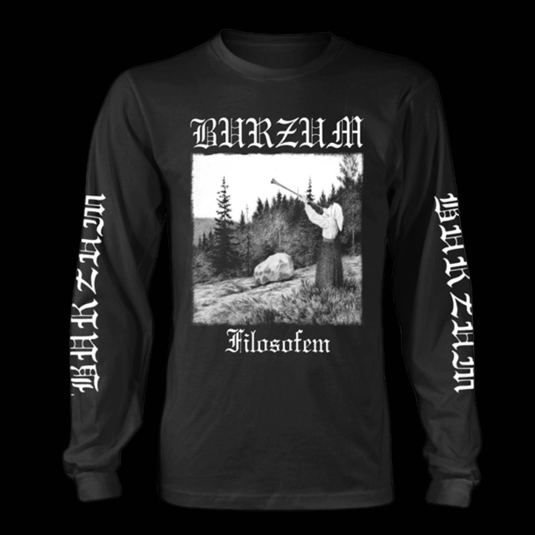 BURZUM "FILOSOFEM" LONGSLEEVE, BLACK