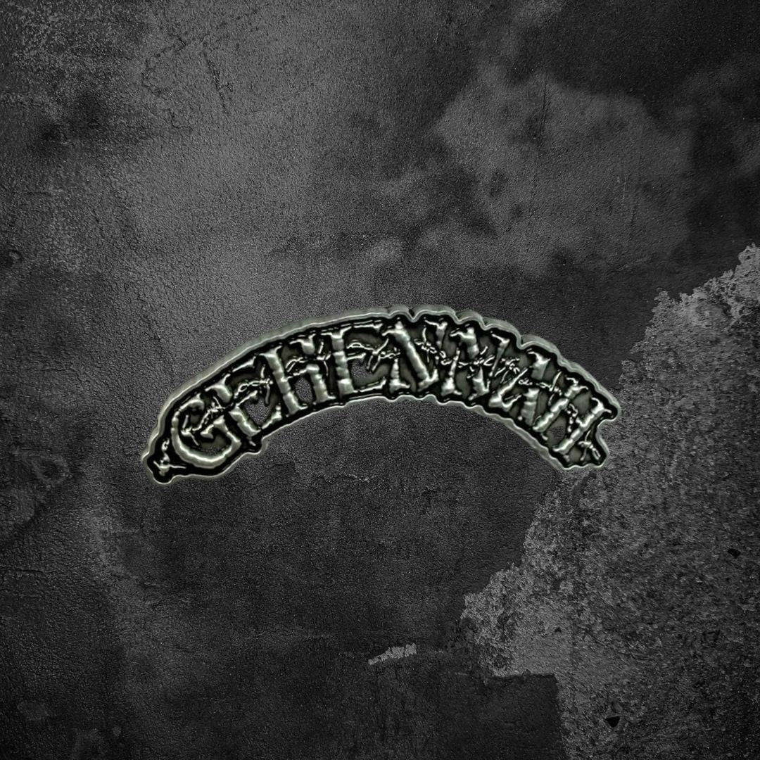 GEHENNAH "LOGO" METAL PIN