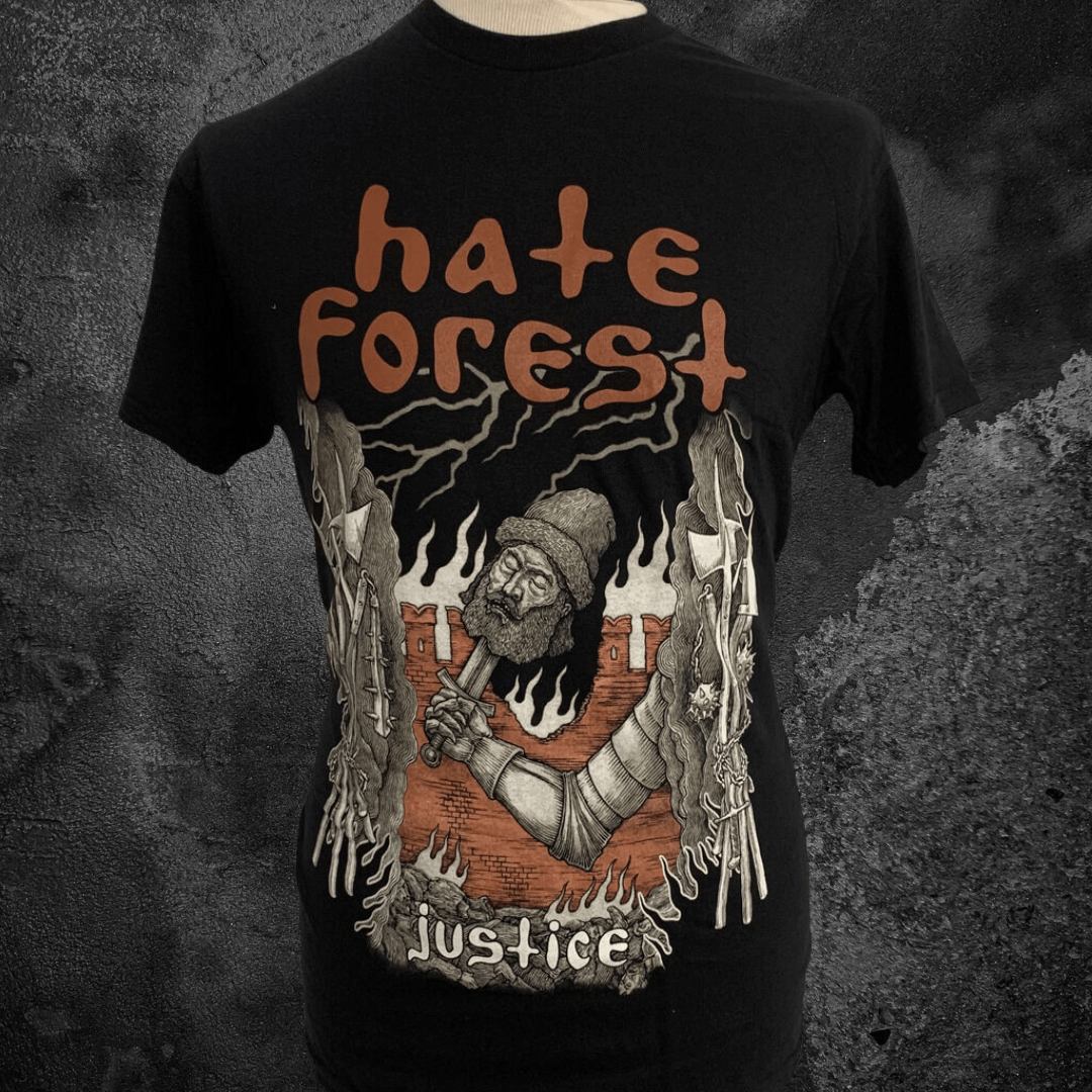 HATE FOREST "JUSTICE" T-SHIRT