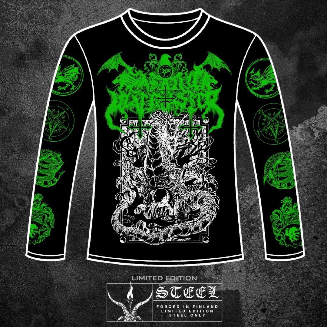 SATANIC WARMASTER GREEN LONGSLEEVE