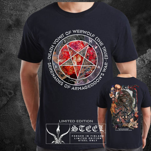 THE TRUE WERWOLF "SERENADES OF ARMAGEDDON`S WAR" T-SHIRT