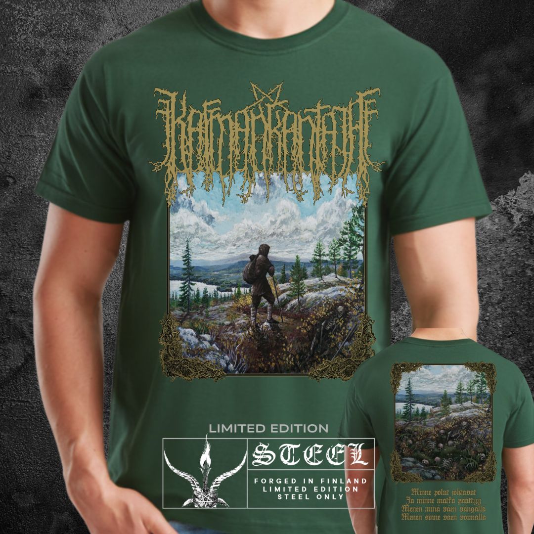 KALMANKANTAJA "WAELTAJA" GREEN T-SHIRT