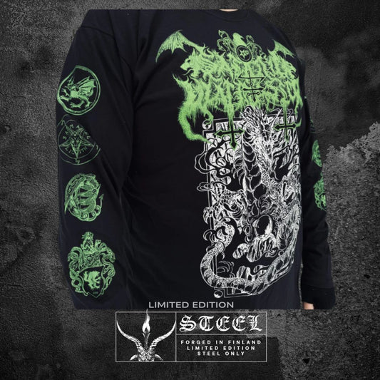 SATANIC WARMASTER GREEN LONGSLEEVE