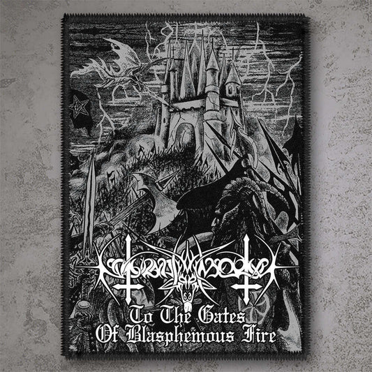 NOKTURNAL MORTUM "TO THE GATES OF BLASPHEMOUS FIRE" PATCH