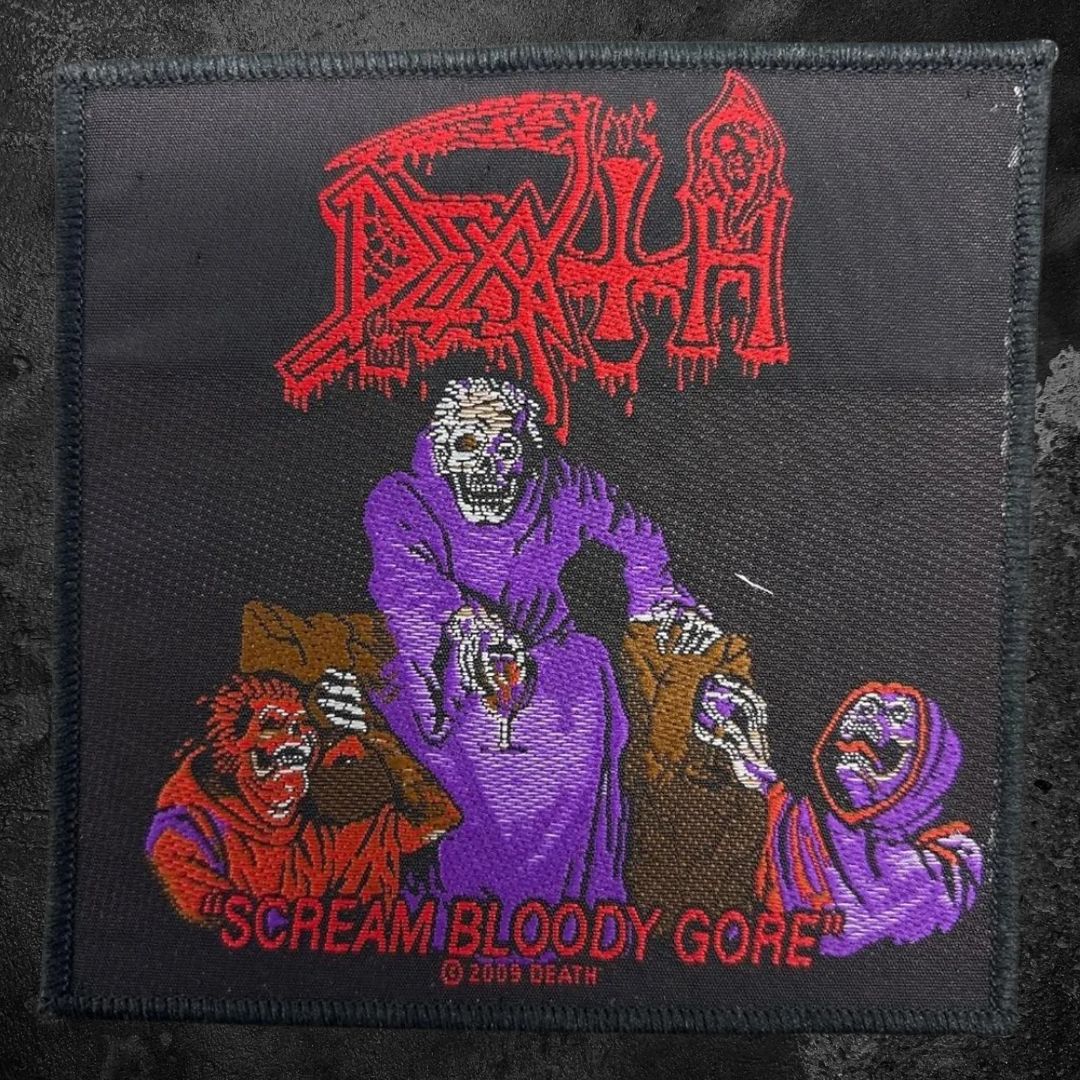 DEATH "SCREAM BLOODY GORE" PATCH