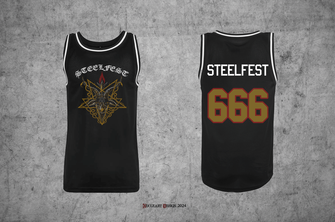 STEELFEST "666" BASKETBALL SHIRT