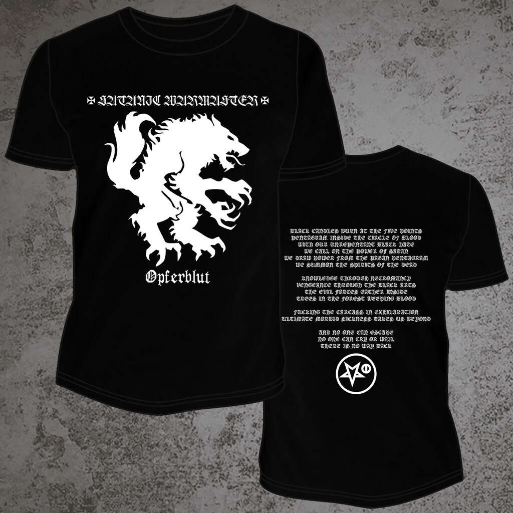 SATANIC WARMASTER "OPFERBLUT" T-SHIRT