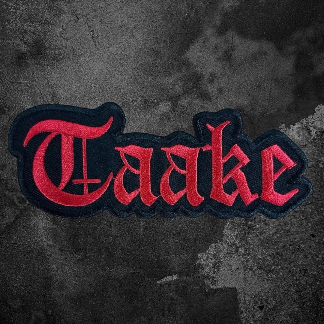 TAAKE "LOGO/RED" PATCH