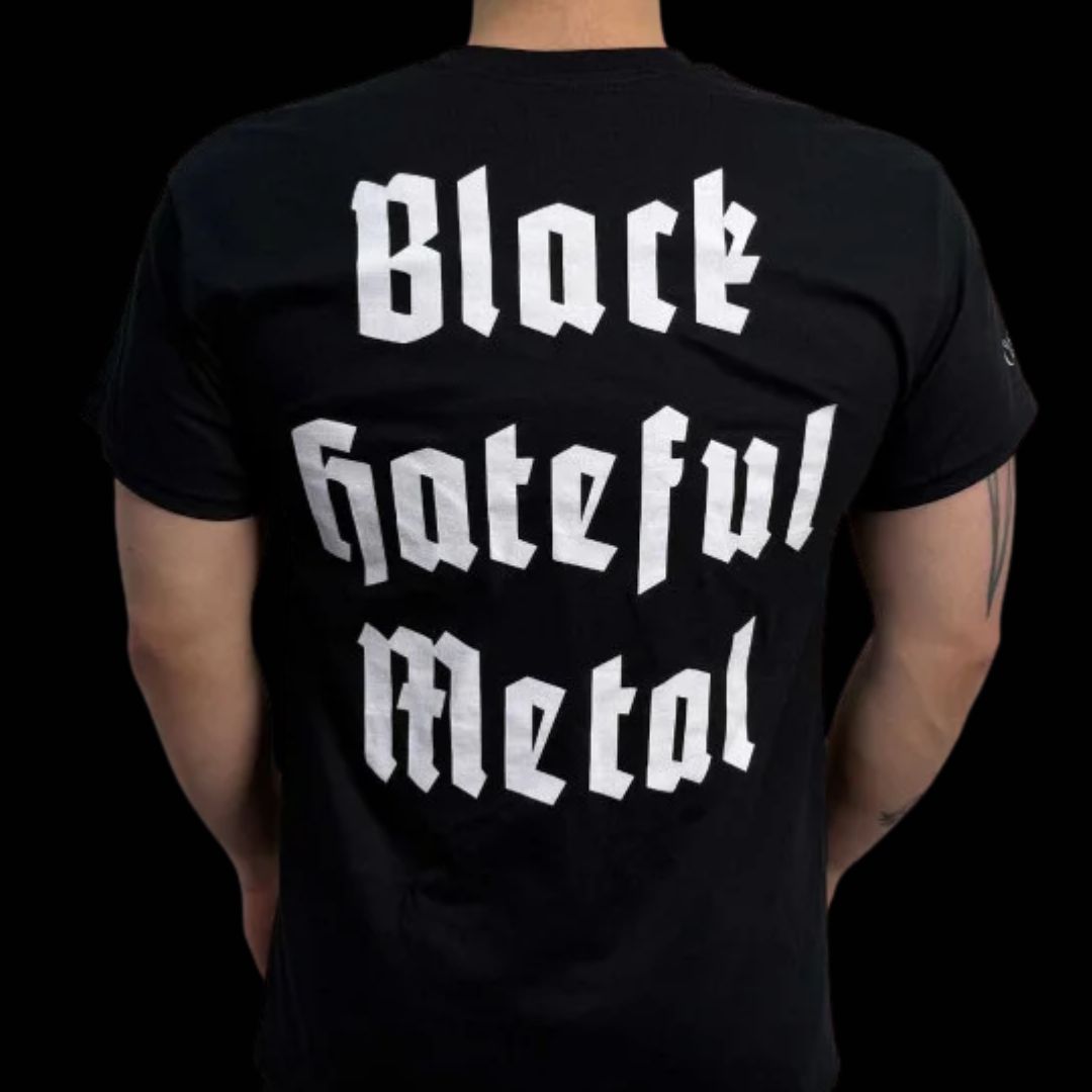 VELES "BLACK HATEFUL METAL" T-SHIRT