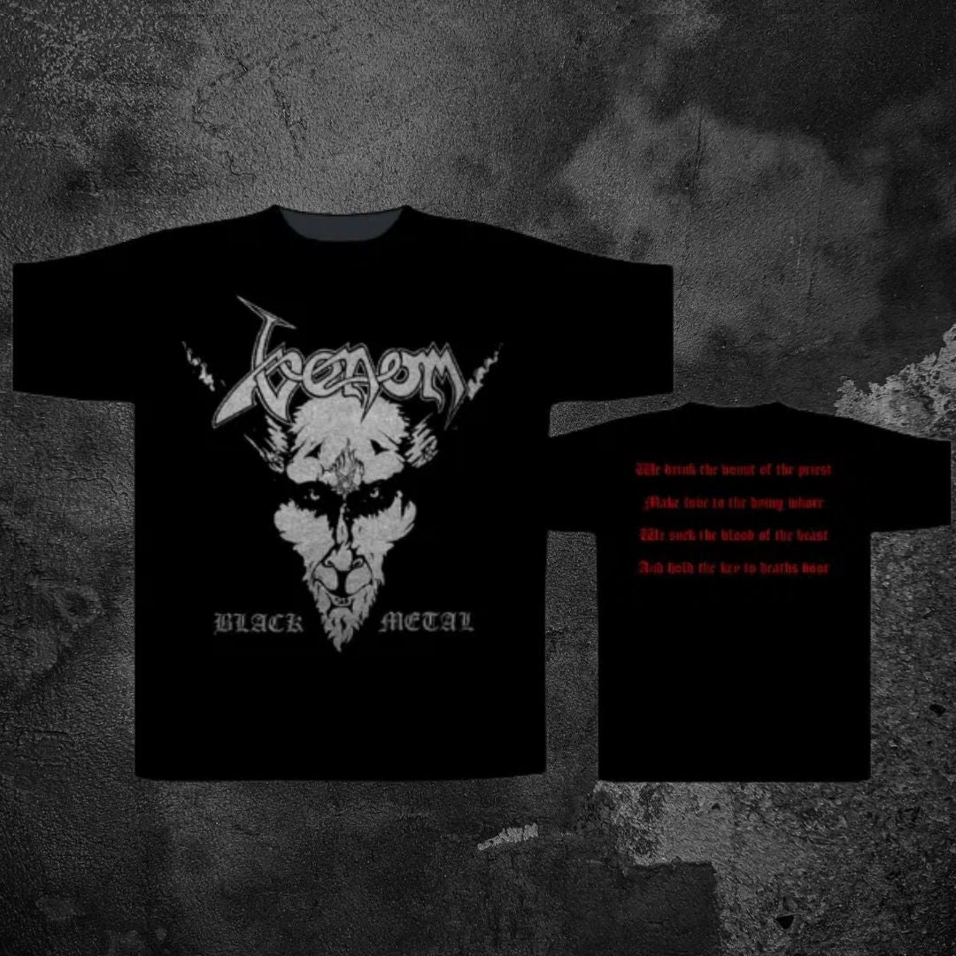 VENOM "BLACK METAL" T-SHIRT