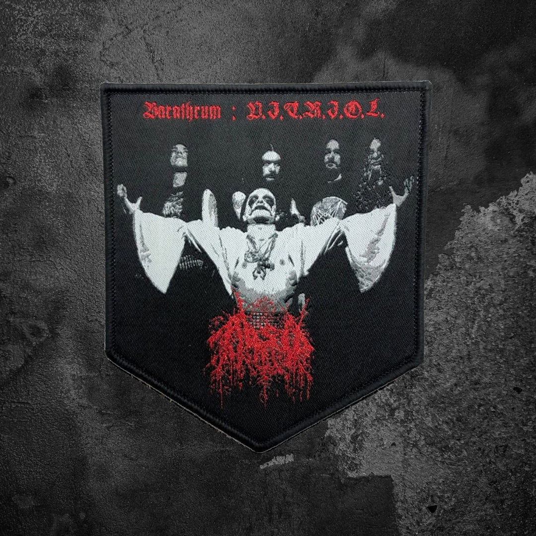 ABSU "Barathrum: V.I.T.R.I.O.L." PATCH (black border)