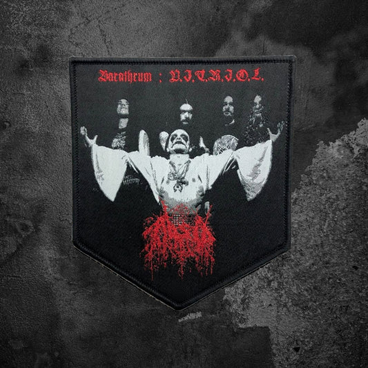 ABSU "Barathrum: V.I.T.R.I.O.L." PATCH (black border)