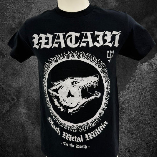 WATAIN "BLACK METAL MILITIA" T-SHIRT
