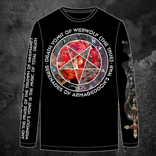 THE TRUE WERWOLF "SERENADES OF ARMAGEDDON`S WAR" LONGSLEEVE