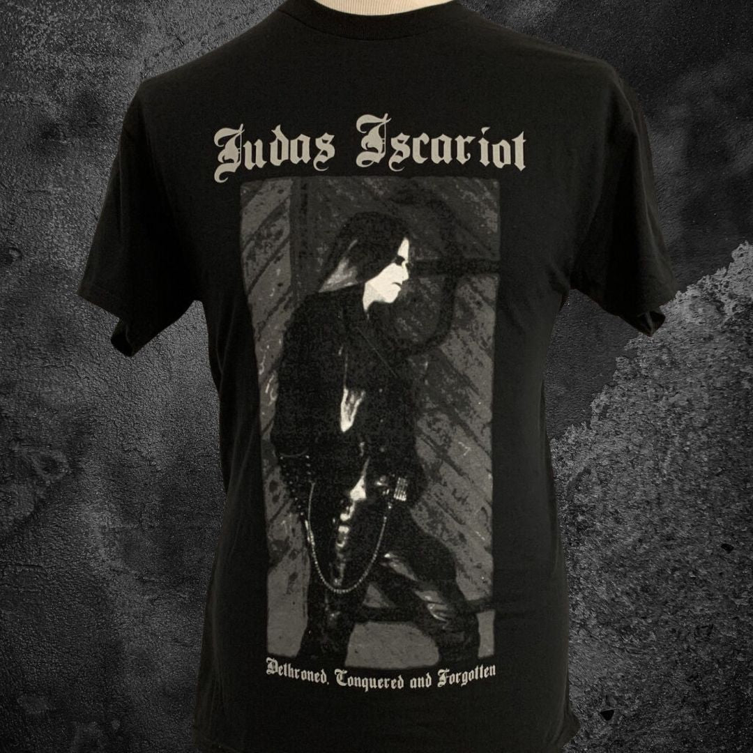 JUDAS ISCARIOT "DEATHRONED, CONQUERED AND FORGOTTEN" T-SHIRT