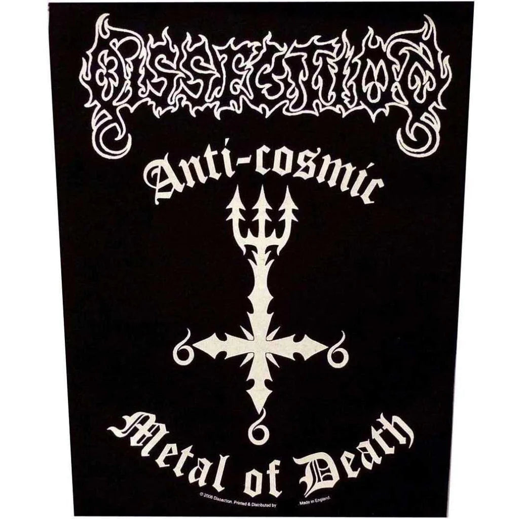 DISSECTION ANTI-COSMIC BACK PATCH