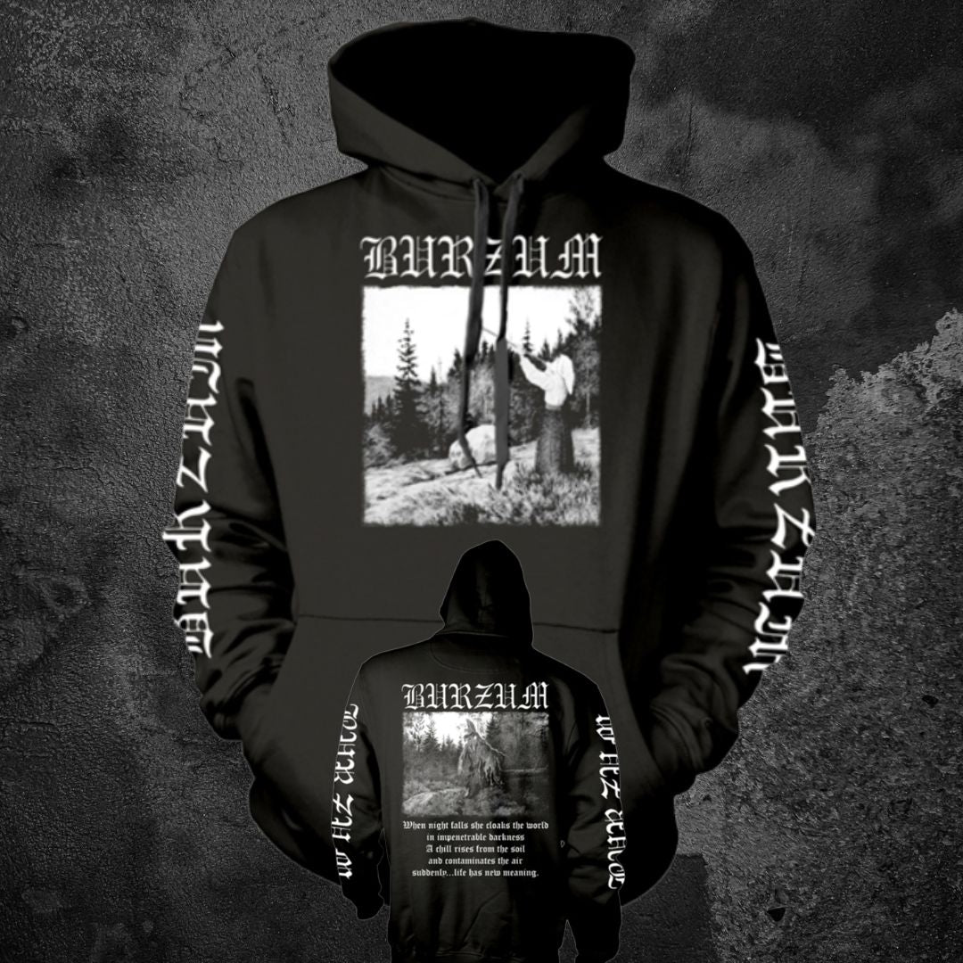 BURZUM "FILOSOFEM" HOODIE, BLACK