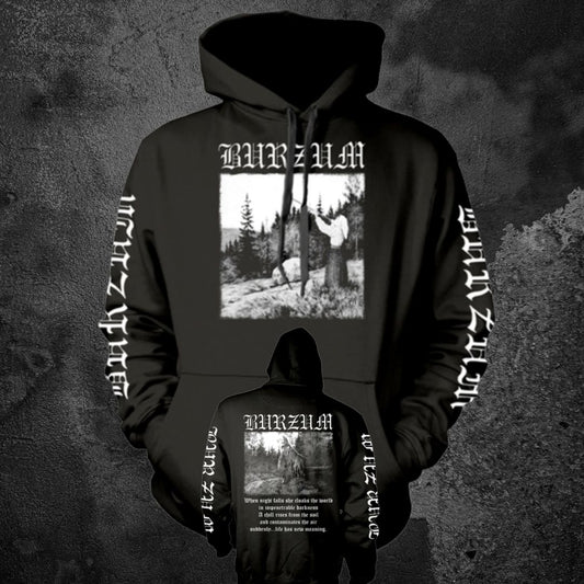 BURZUM "FILOSOFEM" HOODIE, BLACK