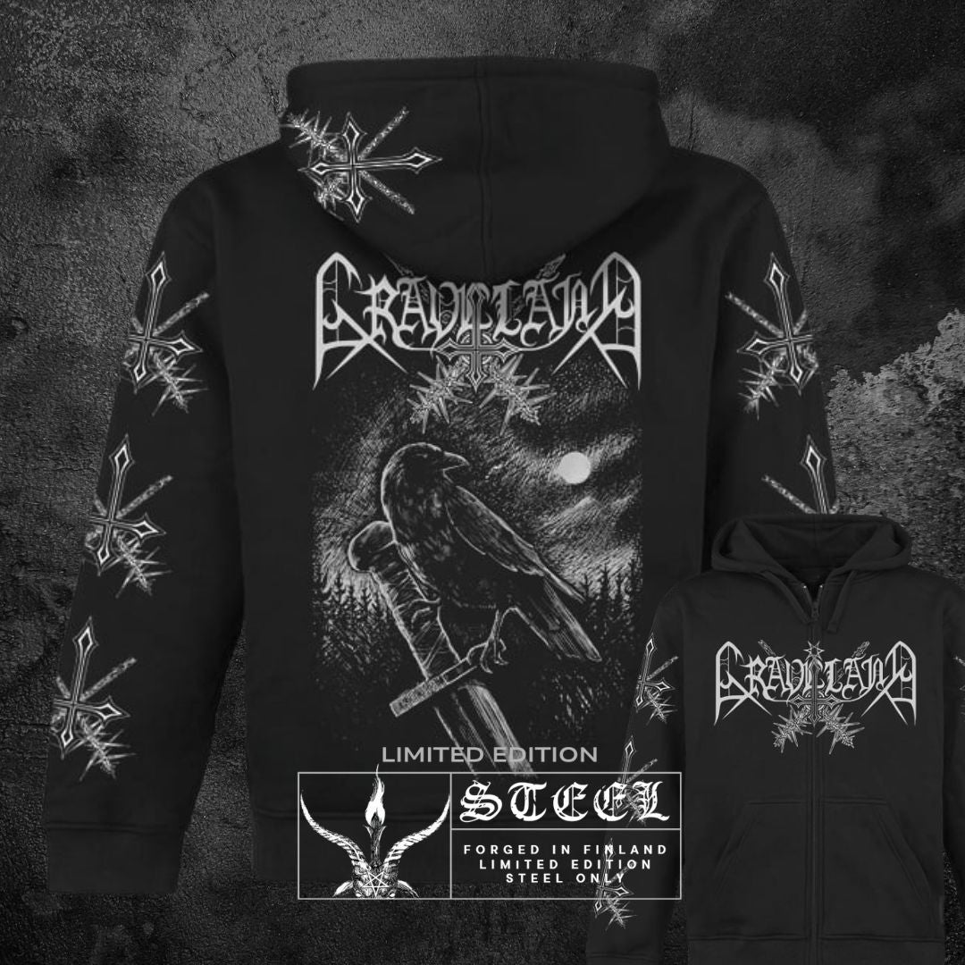 GRAVELAND "FLIGHT OF THE LAST RAVEN" HOODIE
