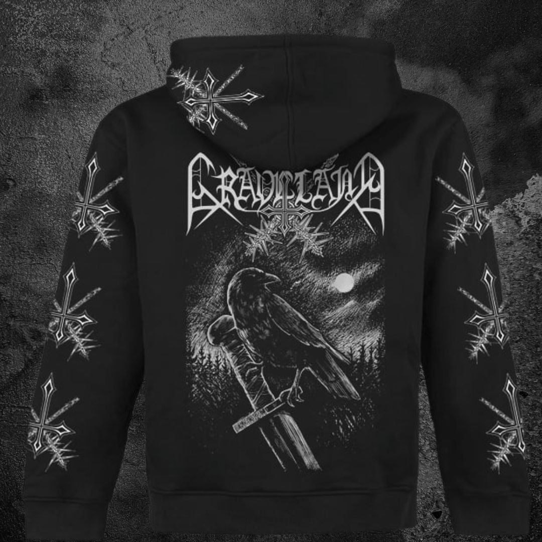 GRAVELAND "FLIGHT OF THE LAST RAVEN" HOODIE