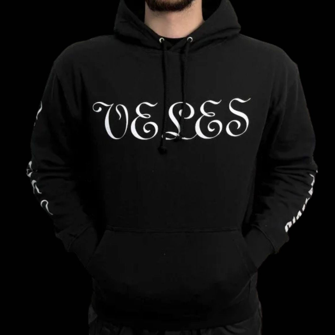 VELES "BLACK HATEFUL METAL" HOODIE
