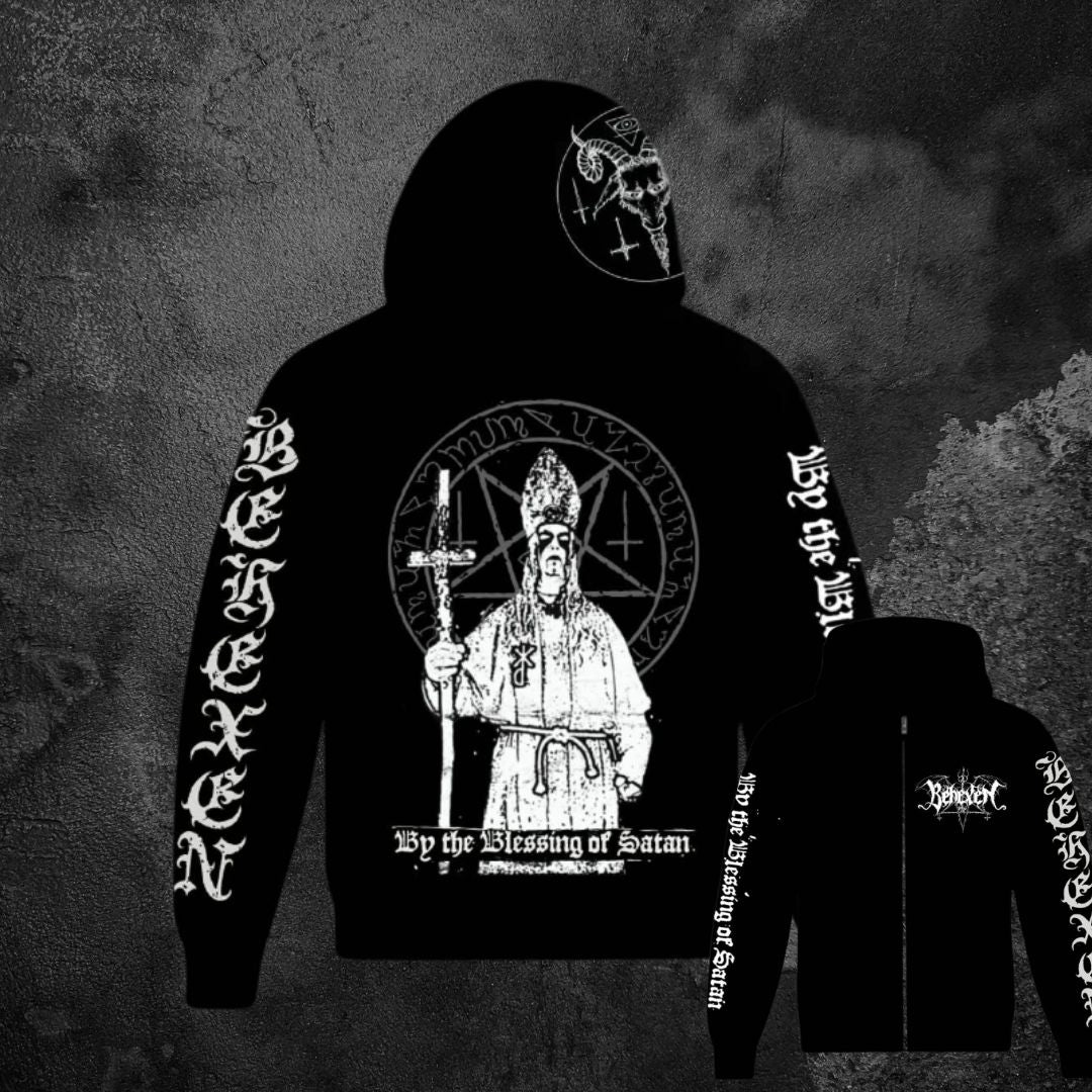 BEHEXEN "BY THE BLESSING OF SATAN" HOODIE