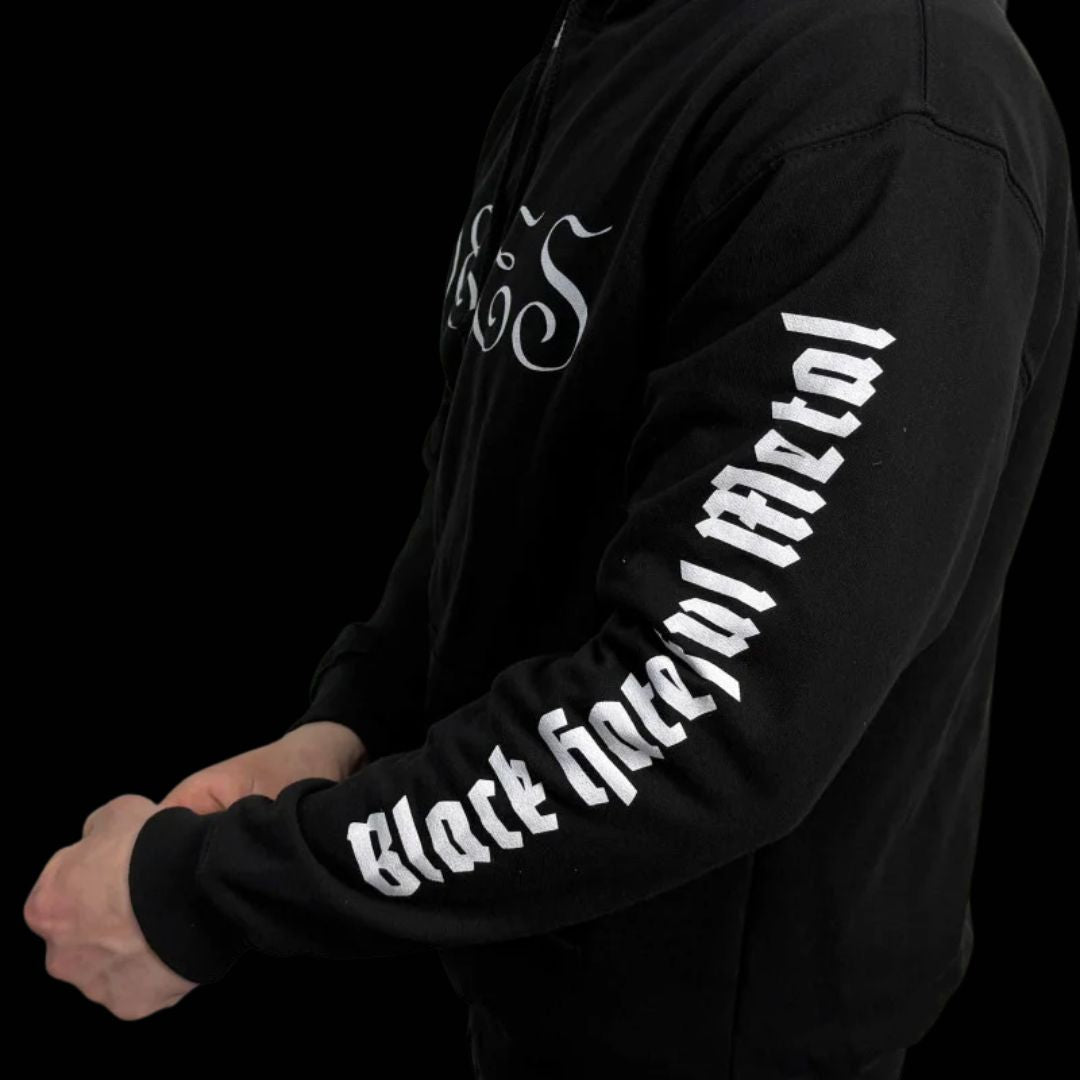 VELES "BLACK HATEFUL METAL" HOODIE