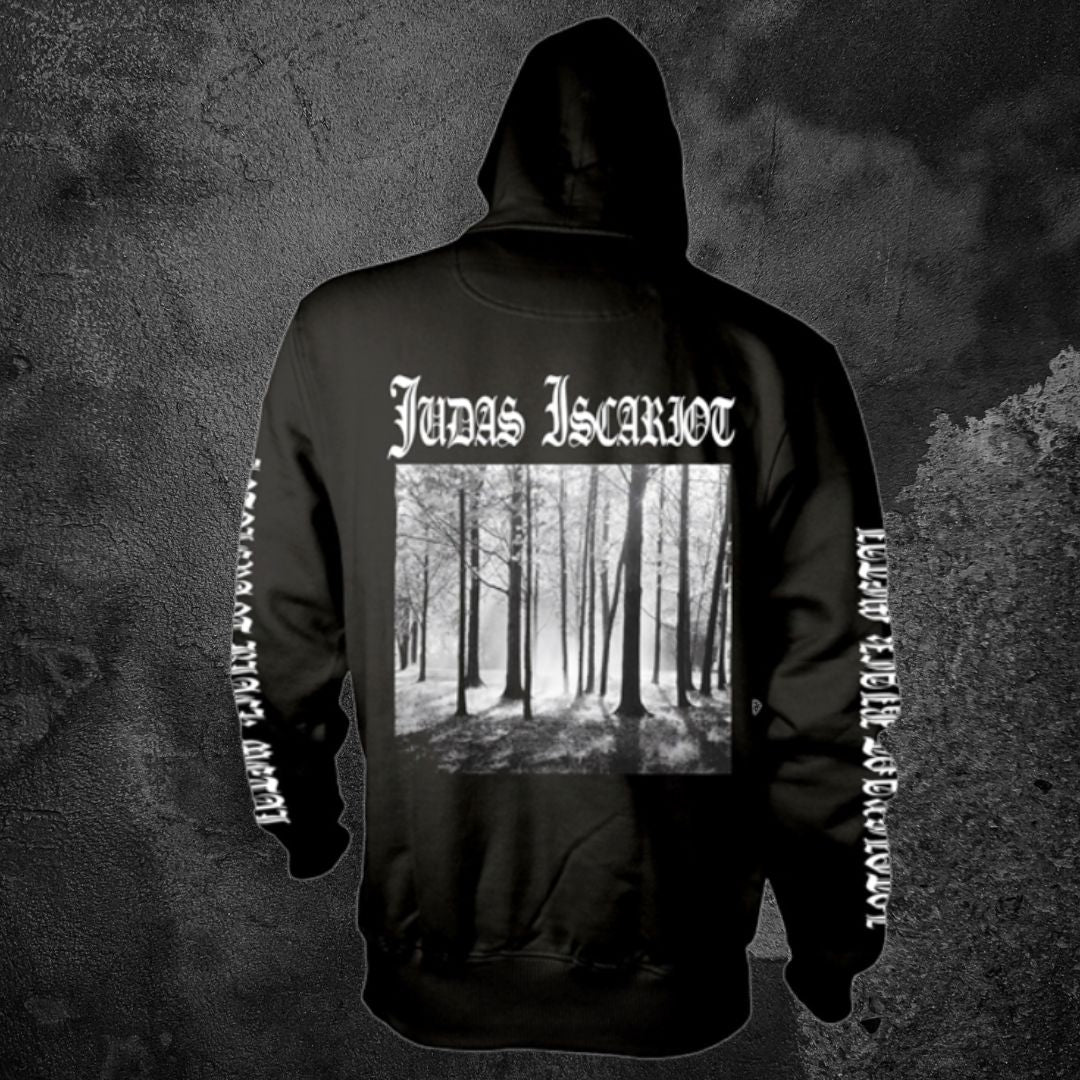 JUDAS ISCARIOT "INTOLERANT BLACK METAL" PULL OVER HOODIE