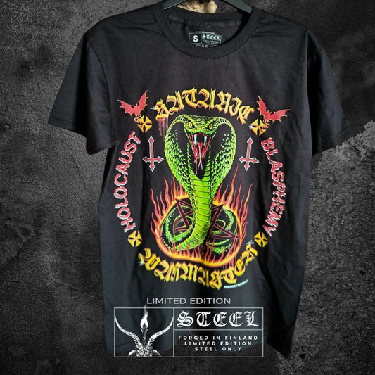 SATANIC WARMASTER "HOLOCAUST BLASPHEMY" T-SHIRT
