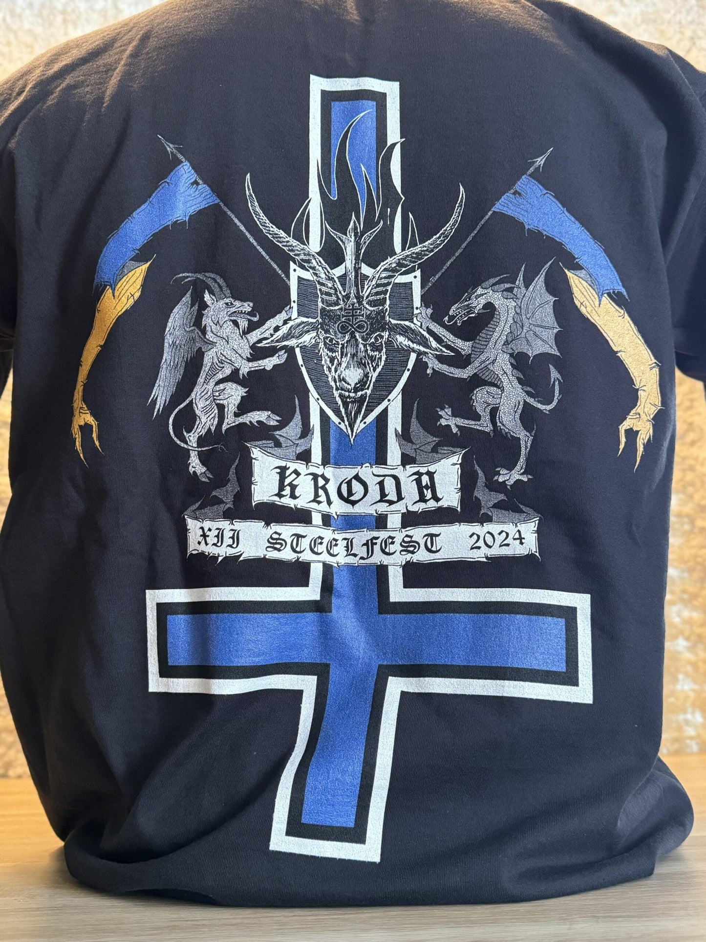 KRODA "STEELFEST MMXXIV" T-SHIRT