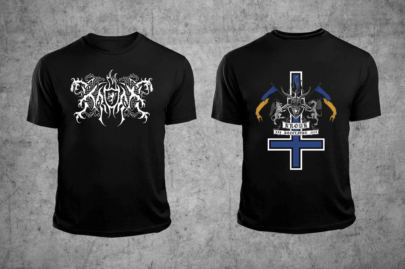 KRODA "STEELFEST MMXXIV" T-SHIRT