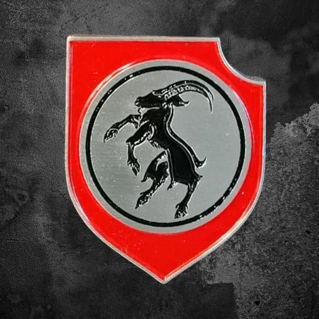 GOATMOON "SHIELD" METAL PIN