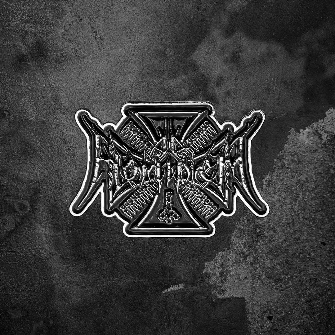 AD HOMINEM "TOTALITARIAN BLACK METAL" METAL PIN
