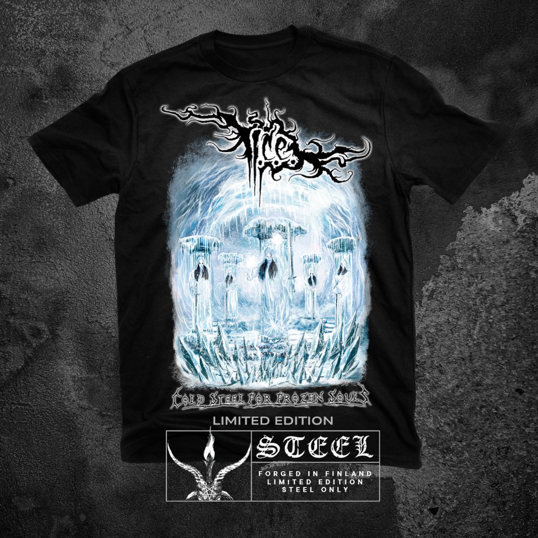 I.C.E - "COLD STEEL FOR FROZEN SOULS" T-SHIRT