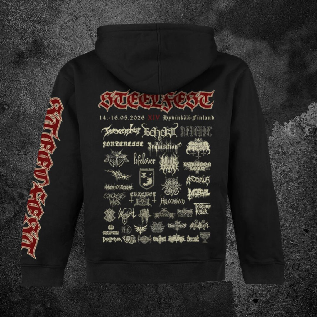STEELFEST 2026, PULL OVER HOODIE