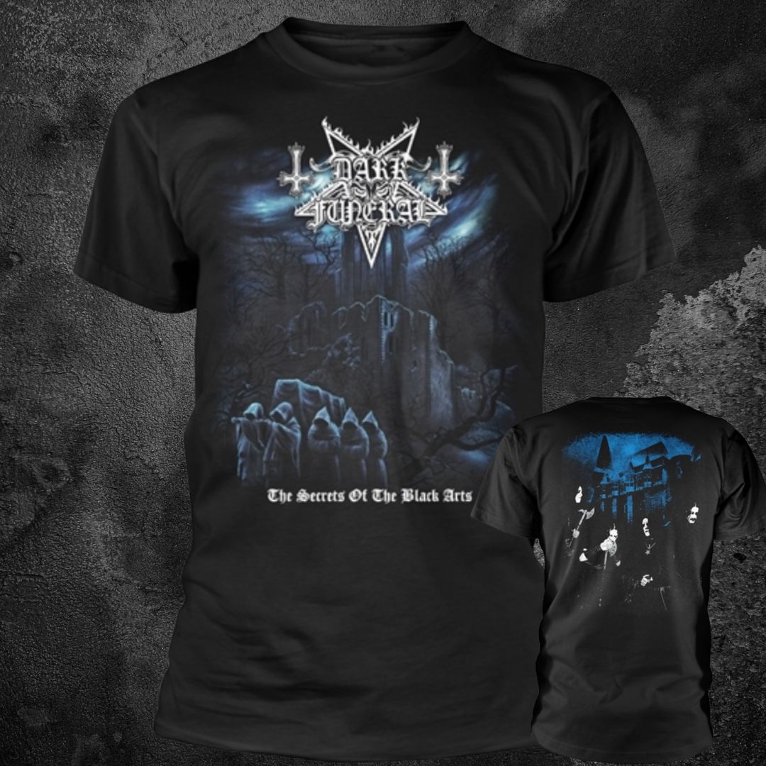 DARK FUNERAL "THE SECRETS OF THE BLACK ARTS" T-SHIRT