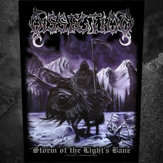 DISSECTION, STORM OF THE LIGHT`S BANE, BACK PATCH