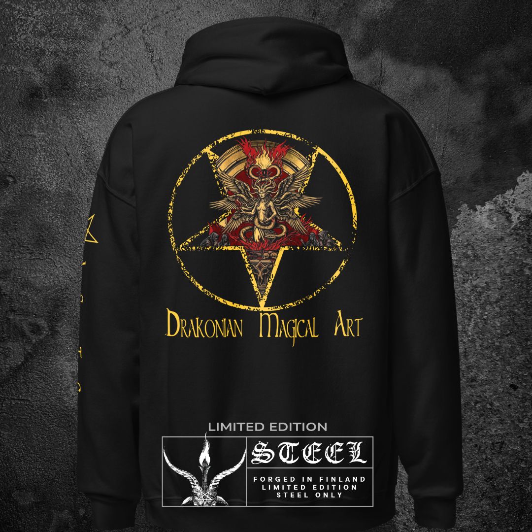 ACHERONTAS "DRAKONIAN MAGICAL ART" HOODIE
