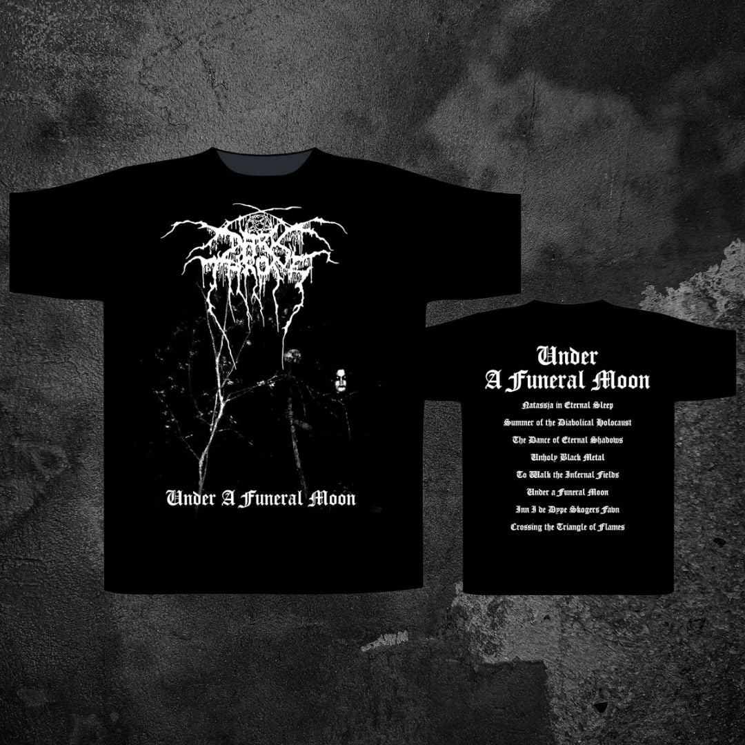 DARKTHRONE "UNDER A FUNERAL MOON" T-SHIRT