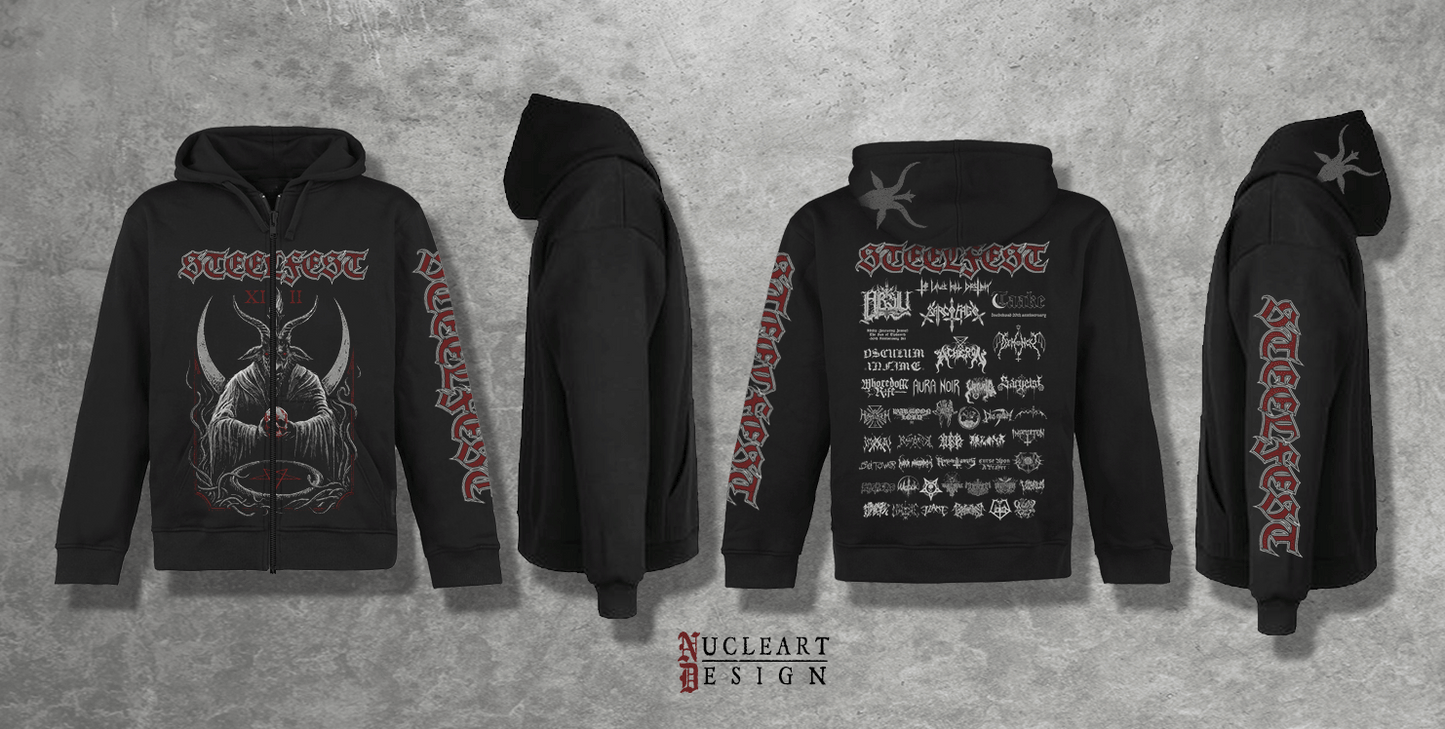 Steelfest XIII (2025), zipped hoodie
