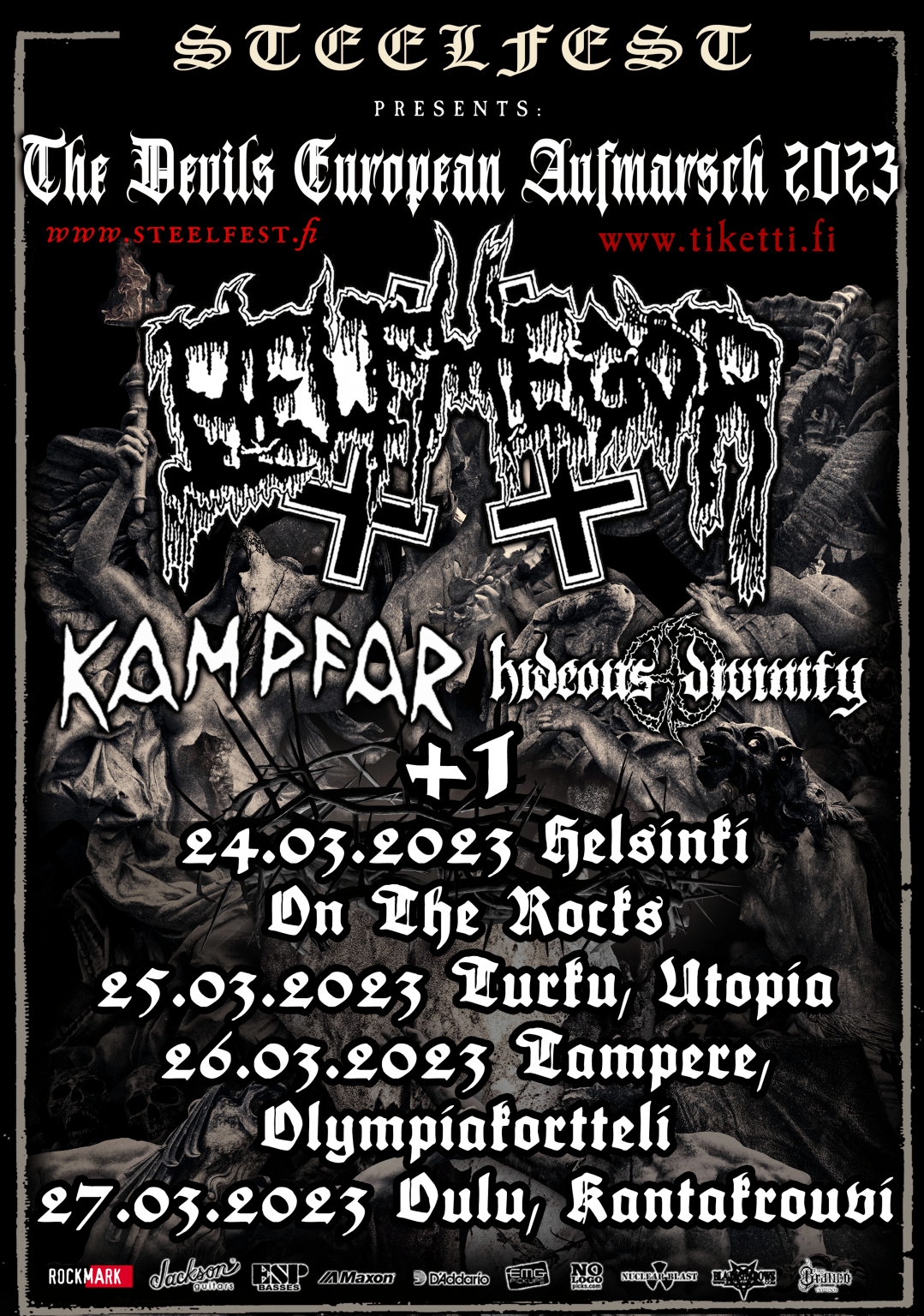 Steelfest presents: BELPHEGOR & KAMPFAR TOUR! | Steelfest