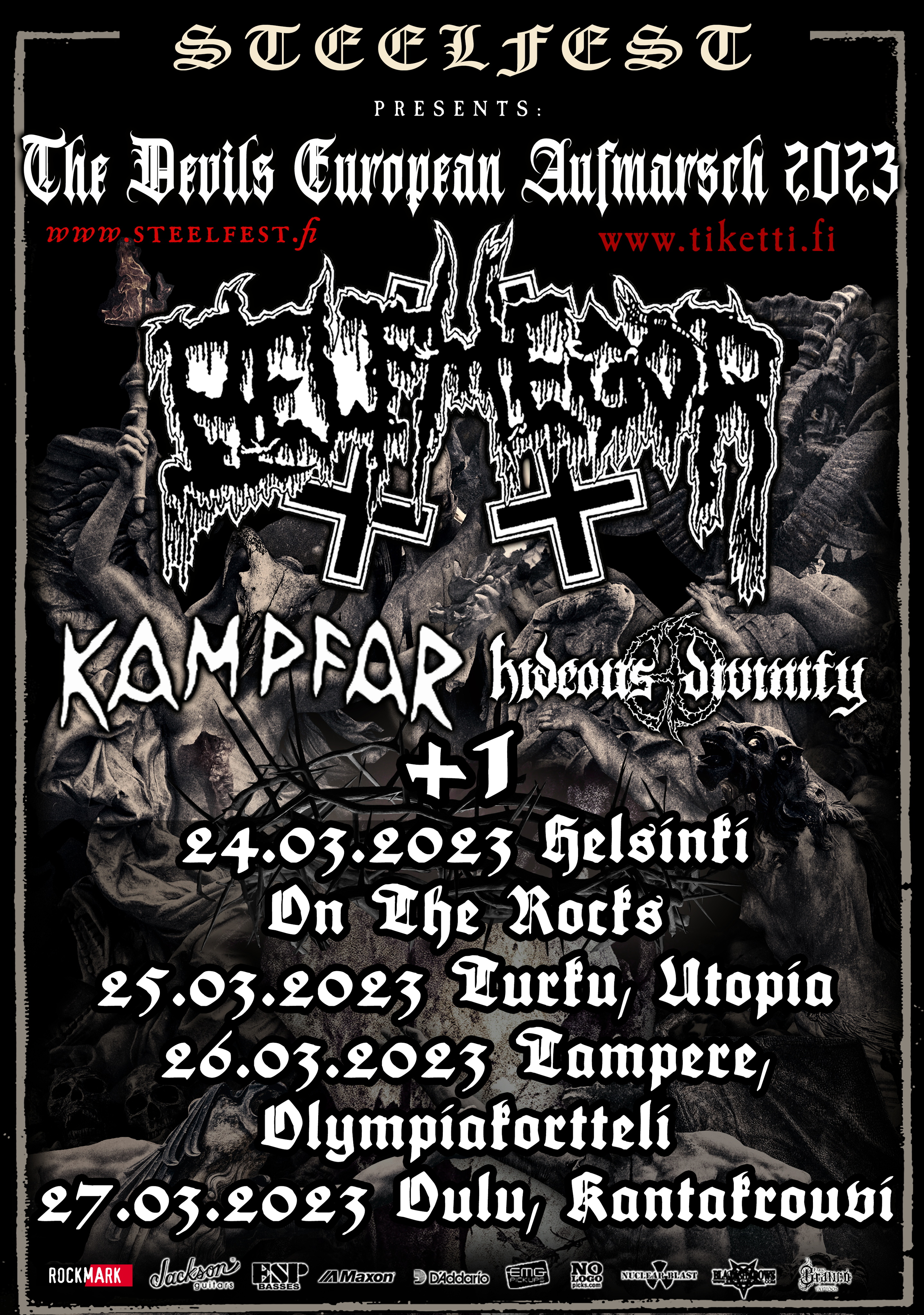 Featured image for “Steelfest presents: BELPHEGOR & KAMPFAR TOUR!”