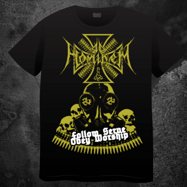 AD HOMINEM "TOTALITARIAN BLACK METAL" T-SHIRT