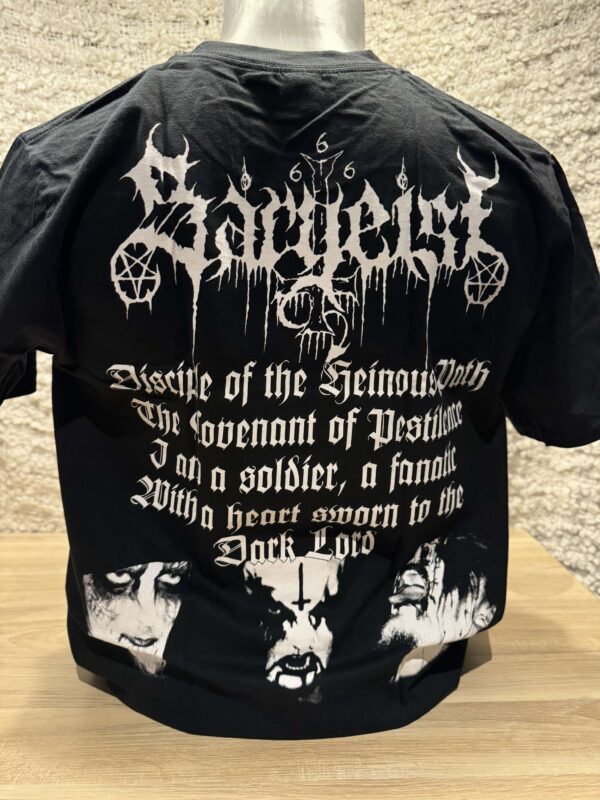 SARGEIST "DISCIPLE OF THE HEINOUS PATH" T-SHIRT - Image 2