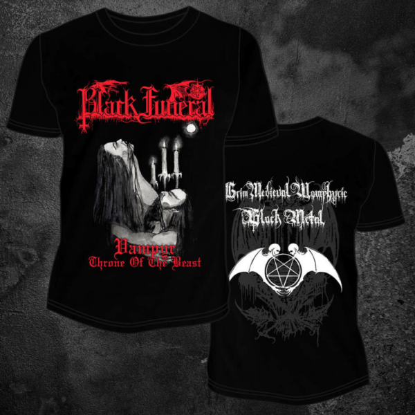 BLACK FUNERAL "VAMPYR THRONE OF THE BEAST" T-SHIRT