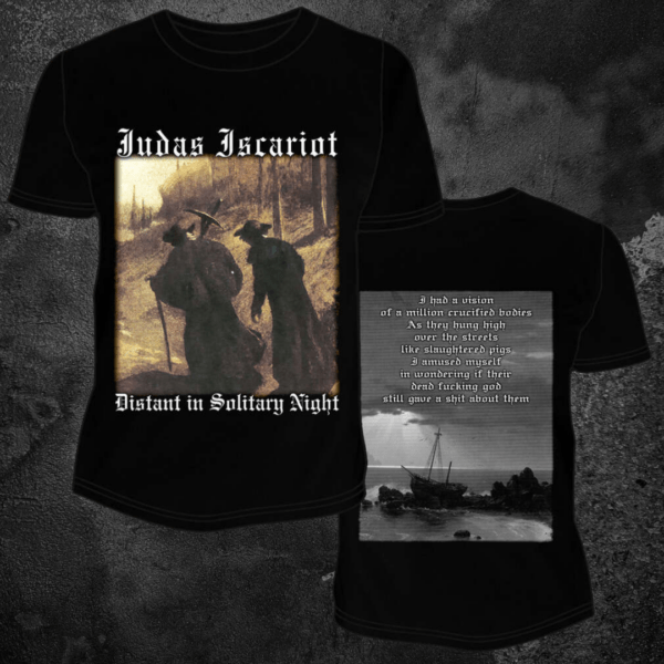 JUDAS ISCARIOT "DISTANT IN SOLITARY NIGHT" T-SHIRT