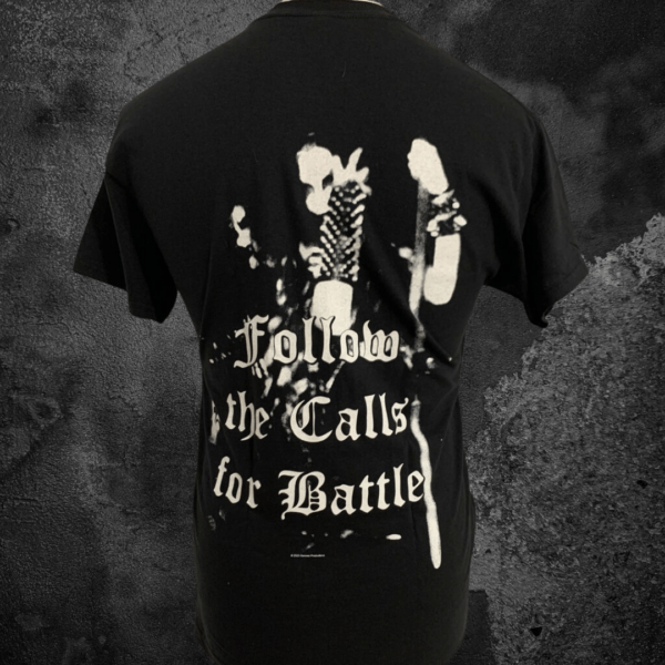 DARKENED NOCTURN SLAUGHTERCULT "FOLLOW THE CALLS FOR BATTLE" T-SHIRT - Image 2